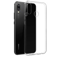 Изображение товара Накладка на заднюю панель силиконовая J-case для Huawei P Smart (2019) Прозрачная