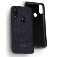 Изображение товара Чехол-накладка Mofi Fabric case для Xiaomi Redmi 7 Темно-синяя