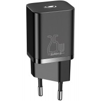Изображение товара Сетевое зарядное устройство Baseus Super Si Quick Charger 1C 25W (CCSP020101) черное
