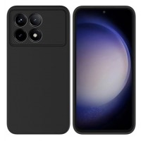 Изображение товара Накладка силиконовая Monarch Elegant Design MT-03 для Xiaomi Poco F6 Pro Черная