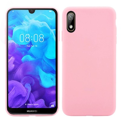 Фото Чехол-накладка Silicone Case для Huawei Y5 (2019) Розовый