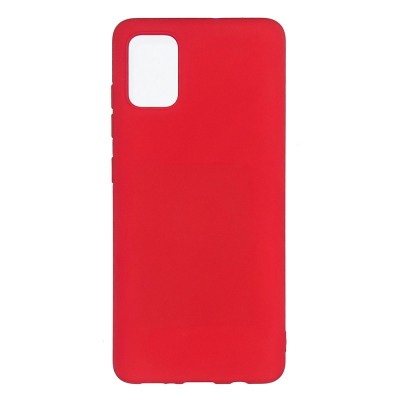 Фото Накладка силиконовая Monarch Elegant Design MT-03 для Samsung Galaxy A51 Красная