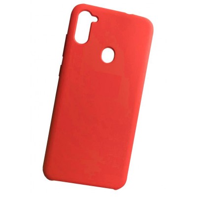Фото Чехол-накладка Silicone Case для Samsung Galaxy A11/M11 Красный