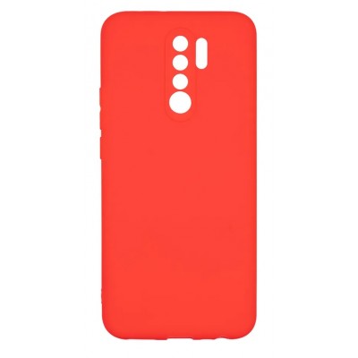 Фото Накладка на заднюю панель силиконовая Monarch Premium PS-01 для Xiaomi Redmi 9 Красная