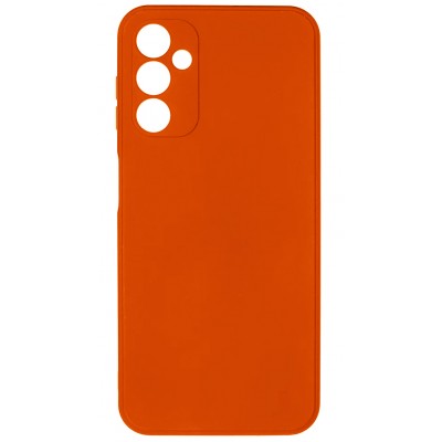 Фото Чехол-накладка Silicone Case для Samsung Galaxy A14 Оранжевая