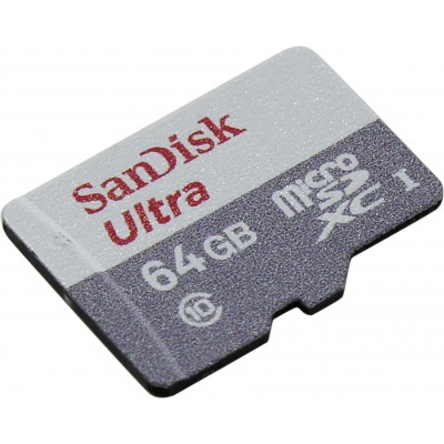 Фото Карта памяти Sandisk Ultra microSDXC Class 10 UHS-I 100MB/s 64GB (SDSQUNR-064G-GN3MN)