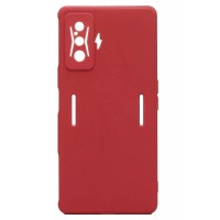 Изображение товара Накладка силиконовая Silicone Cover для Xiaomi Poco F4 GT Красная