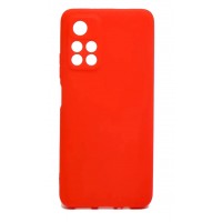 Изображение товара Накладка силиконовая Fashion Case для Xiaomi Poco M4 Pro 5G Красная