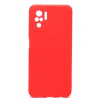 Изображение товара Накладка силиконовая Silicone Case для Xiaomi Redmi Note 10/Note 10S Красная