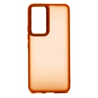 Изображение товара Накладка бронированная Fashion Case для Xiaomi Redmi Note 11 Pro/Note 11 Pro 5G/Note 12 Pro 4G Оранжевая