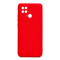Изображение товара Накладка Silicone Case для Xiaomi Poco C40/Xiaomi Redmi 10C Красная