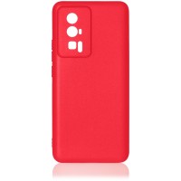 Изображение товара Силиконовый чехол DF poCase-15 для Xiaomi Poco F5 Pro, красный