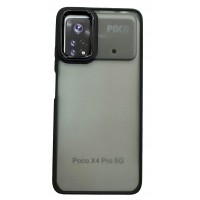 Изображение товара Накладка бронированная Fashion Case для Xiaomi Poco X4 Pro 5G, черная