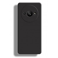 Изображение товара Накладка силиконовая Silicone Case для Xiaomi Redmi A3, черная