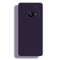 Изображение товара Накладка силиконовая Silicone Case для Xiaomi Redmi A3, фиолетовая