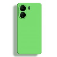 Изображение товара Накладка силиконовая Silicone Case для Xiaomi Redmi 13C/Poco C65, зеленая