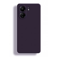 Изображение товара Накладка силиконовая Silicone Case для Xiaomi Redmi 13C/Poco C65, фиолетовая