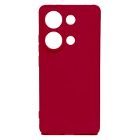 Изображение товара Накладка силиконовая для Xiaomi Redmi Note 13 Pro 4G/Poco M6 Pro 4G, красная