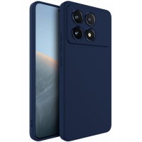 Изображение товара Накладка силиконовая Silicone Cover для Xiaomi Poco X6 Pro 5G, синяя