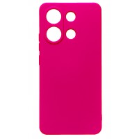 Изображение товара Накладка силиконовая Silicone Cover для Xiaomi Redmi Note 13 Pro 4G/Poco M6 Pro 4G, розовая