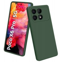 Изображение товара Накладка силиконовая Silicone Cover для Xiaomi Poco X6 Pro 5G зеленая