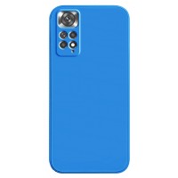 Изображение товара Накладка силиконовая Silicone Case для Xiaomi Redmi Note 11/Note 11S Голубая