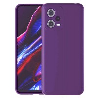 Изображение товара Накладка силиконовая Silicone Case для Xiaomi Redmi Note 12 Pro+/Redmi Note 12 Pro 5G Сиреневая