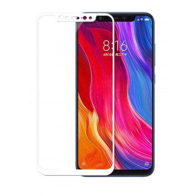 Фото Защитное стекло 3D Monarch для Xiaomi Redmi Note 6 Pro Белое