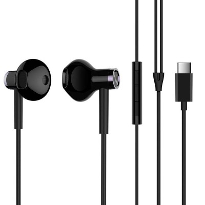 Фото Наушники Xiaomi Dual-Unit Half-Ear Type-C BRE02JY Черные