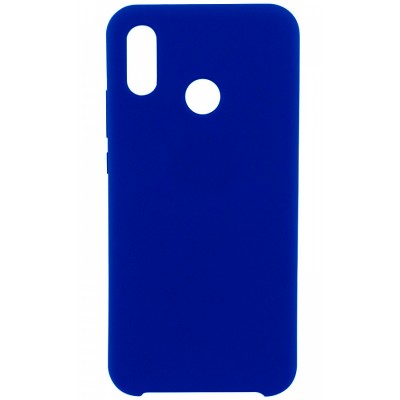 Фото Чехол-накладка Silicone Cover для Samsung Galaxy A20/A30 Синяя