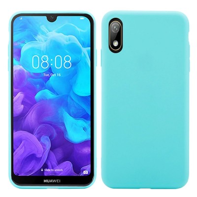 Фото Чехол-накладка Silicone Case для Huawei Y5 (2019) Голубой