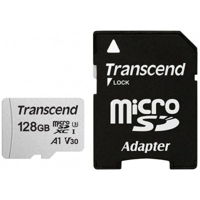 Фото Карта памяти microSDXC Transcend TS128GUSD300S-A
