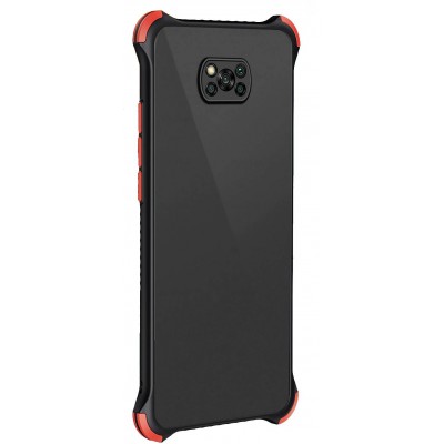 Фото Накладка с усиленными углами  Fashion Case для Xiaomi Poco X3 Черная