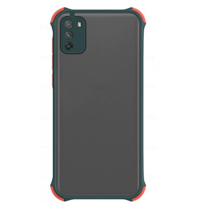 Фото Накладка с усиленными углами  Fashion Case для Xiaomi Poco M3 Зеленая