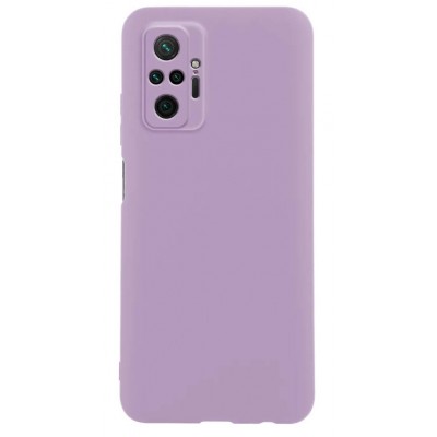 Фото Накладка силиконовая Silicone Case для Xiaomi Redmi Note 10 Pro Сиреневая