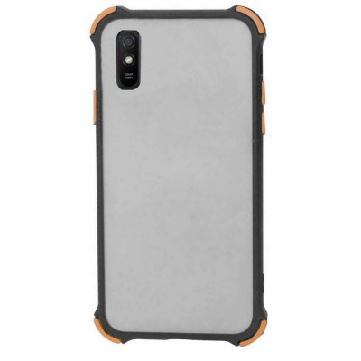 Фото Накладка с усиленными углами Fashion Case для Xiaomi Redmi 9A Черная