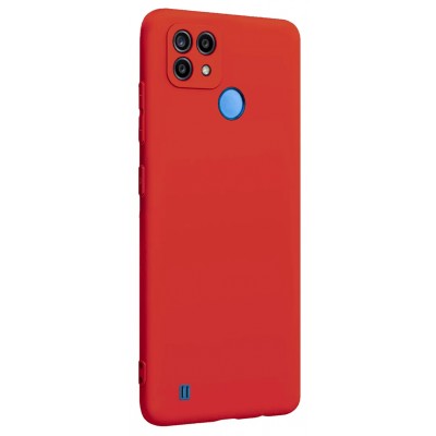 Фото Накладка силиконовая Case для Realme C21/C21Y Красная