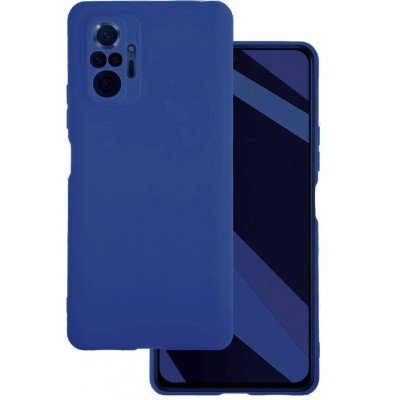 Фото Накладка силиконовая Case для Xiaomi Redmi Note 10 Pro Синяя