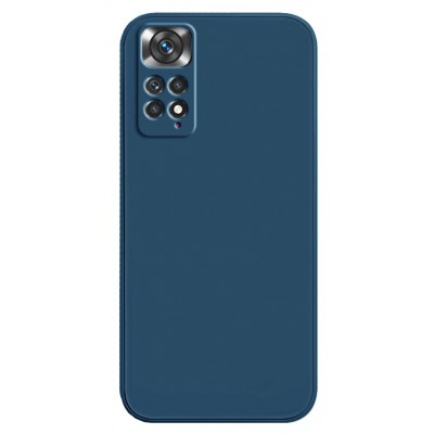 Фото Накладка силиконовая Silicone Case для Xiaomi Redmi Note 11/Note 11S Синяя