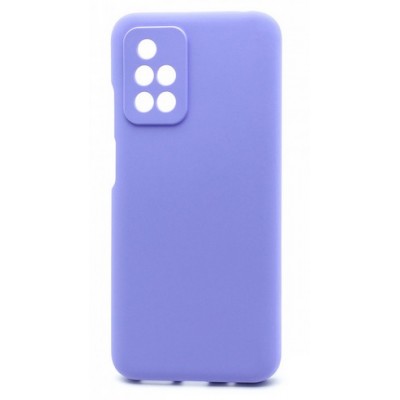 Фото Накладка силиконовая Silicone Cover для Xiaomi Redmi 10 Фиолетовая