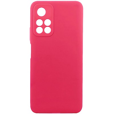 Фото Накладка силиконовая Silicone Cover для Xiaomi Redmi 10 Розовая