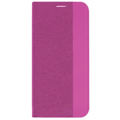 Фото Чехол книжка Protective Case Textile book для Xiaomi Poco M4 Pro 5G Розовая