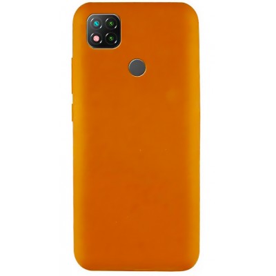 Фото Накладка силиконовая Monarch Elegant Design PS-01 для Xiaomi Redmi 9С Оранжевая