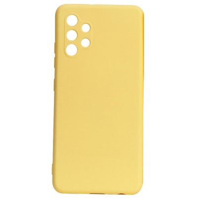 Фото Накладка силиконовая Silicone Cover для Samsung Galaxy A32 Желтая