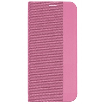 Фото Чехол книжка Protective Case Textile book для Xiaomi 12 Lite Розовая