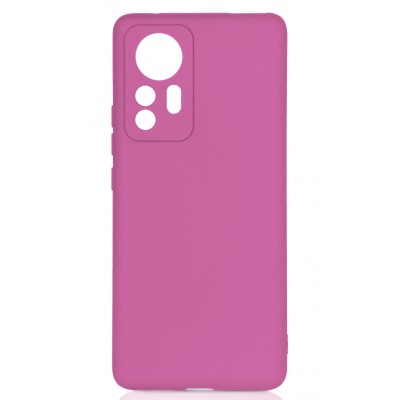 Фото Накладка силиконовая Silicone Cover для Xiaomi 12 Lite Розовая