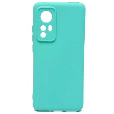 Фото Накладка силиконовая Silicone Case для Xiaomi 12/12X Бирюзовая