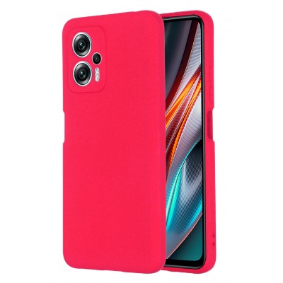 Фото Накладка силиконовая Silicone Case для Xiaomi Poco X4 GT Розовая