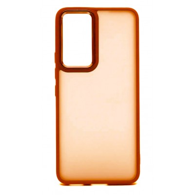 Фото Накладка противоударная Fashion Case для Xiaomi Redmi Note 11/Note 11S Оранжевая