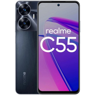 Фото Смартфон realme C55 8/256 ГБ RU, черный